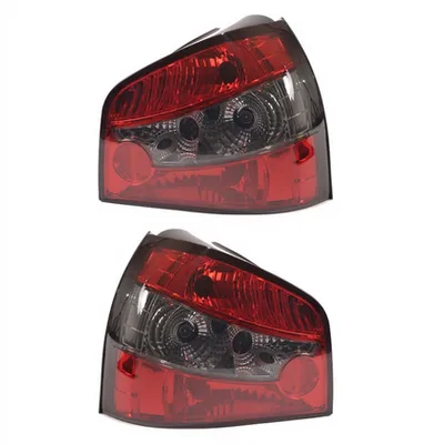 Zestaw Lamp Tylnych Crystal Red Smoke AUDI A3 1996-2000