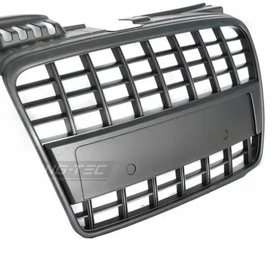 Grill Atrapa Audi A4 B7 04-08 S8 Look Black Matt