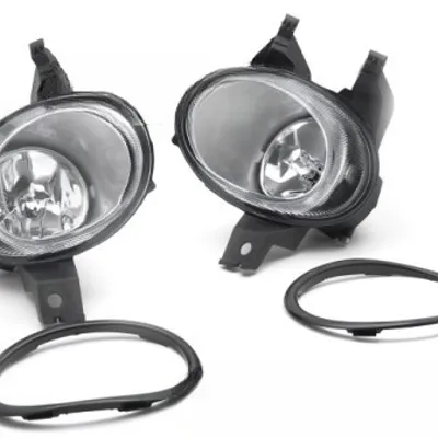 Halogeny lampy przeciwmgielne szklany klosz Peugeot 206 Hatchback Kombi CC