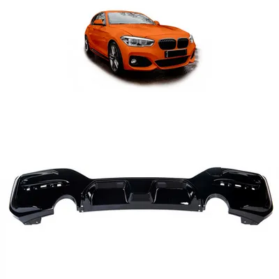 Tylny dyfuzor Gloss Black BMW 1 F20 F21 Facelift 2015-2019