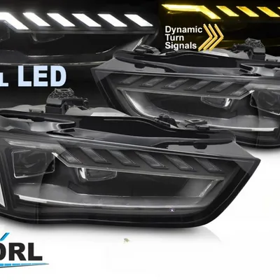 Lampy reflektory przód full led seq drl audi a4 b8