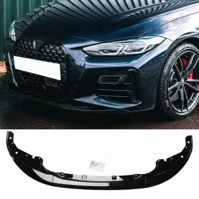 Dokładka przód lip bmw g22 glossy black performan