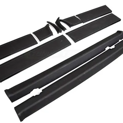 Listwy boczne + listwy drzwi Sportowy Styl  BMW E30 82-90 4d
