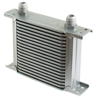 Chłodnica Oleju TurboWorks Slim Line 19-rzędowa 140x150x50 AN8 silver