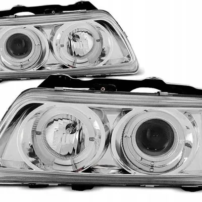 Lampy reflektory nowe HONDA CRX 87-89 RINGI CHROME