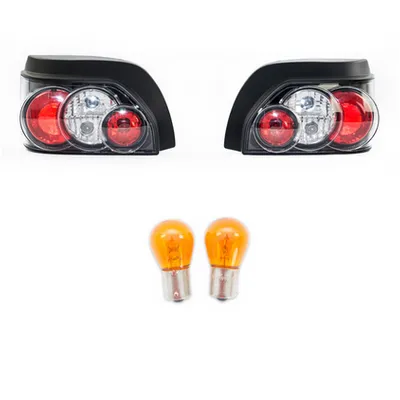 Zestaw Lamp Tylnych Black RENAULT CLIO I 1990-1996