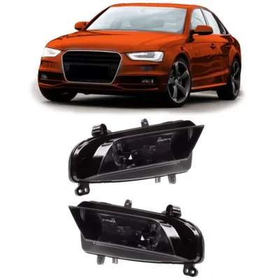 Halogeny audi a4 8b 8k 11-15 sedan avant smoke
