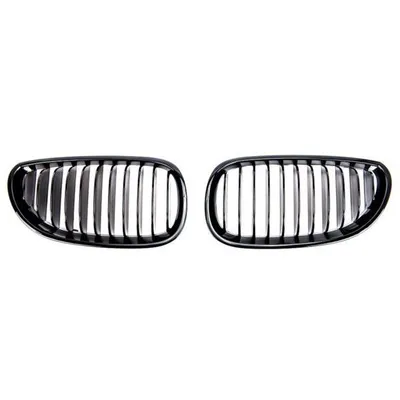 Grill nerki bmw e60 e61 03-10 single glossy black
