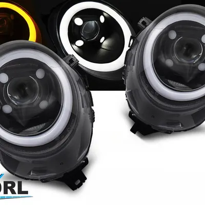 Lampy Reflektory LED DRL MINI Cooper F55 / F56 / F57 2014–2017