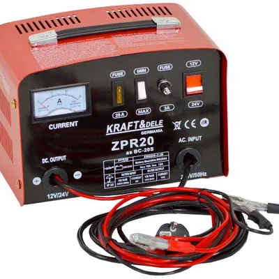 Prostownik samochodowy 12V 24V 30A 250Ah KD1913