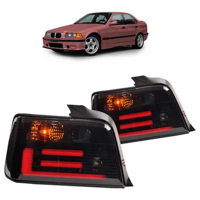 Zestaw Lamp Tylnych LED BAR Smoke BMW 3 E36 1990-1998