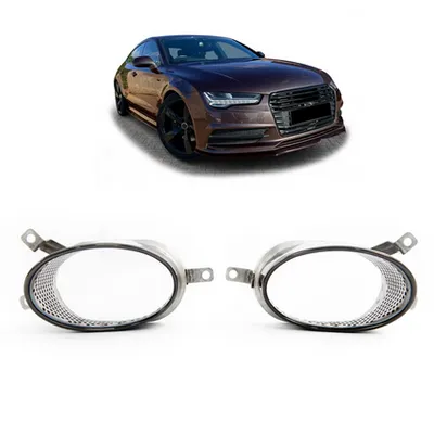 Tylny dyfuzor wraz z końcówkami wydechu AUDI A7 Facelift 2016-2018