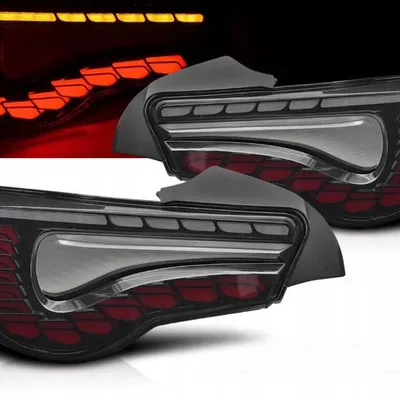 Lampy diodowe LED smoke OLED do Toyota GT86 12-21