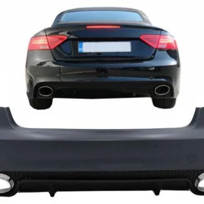 Tylny zderzak audi a5 s5 8t coupe cabrio 07-12 rs5