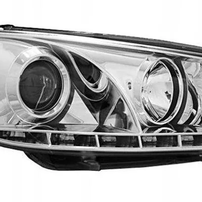 Reflektory przednie VW Scirocco CHROM DAYLIGHT