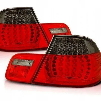 Lampy diodowe tylne BMW E46 Coupe SMOKE