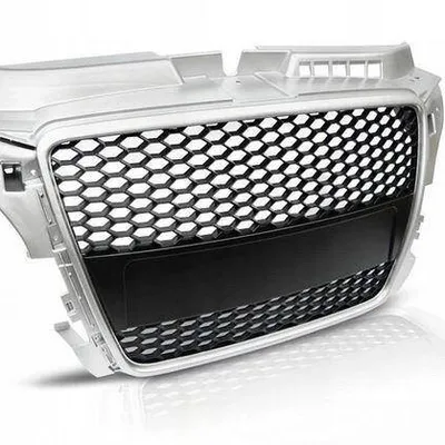 Grill przedni Audi A3 8P Silver RS-TYPE