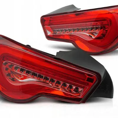 Lampy diodowe red led bar do  Toyota gt86 12-21