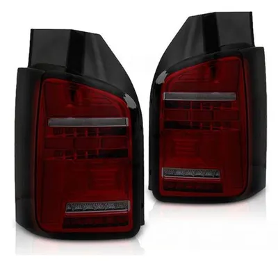 Lampy Diodowe full led red smoke do VW T5 10-15