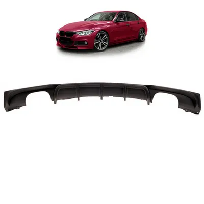 Tylny dyfuzor Matt Black BMW 3 F30 F31 2011-2018