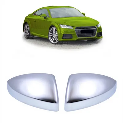 Zestaw osłon lusterek bocznych Matt Silver AUDI TT 2014-obecnie