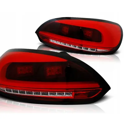 Lampy diodowe vw scirocco iii 08- r-w led bar
