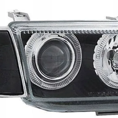 Lampy przednie Opel Astra F RINGI BLACK FK