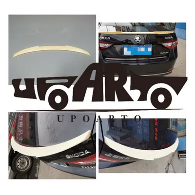 Lotka Lip Spoiler Gloss Black SKODA SUPERB III 2016-2021