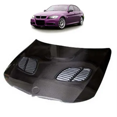 Carbon maska z wlotem BMW 3 E90 E91 przed liftem 2005-2008