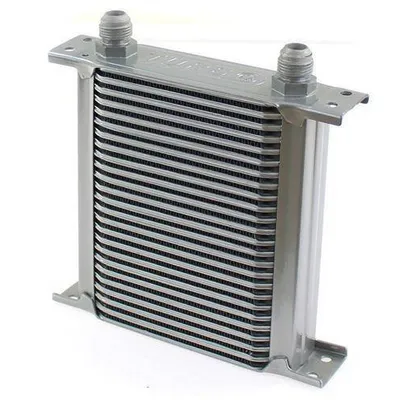 Chłodnica Oleju TurboWorks Slim Line 25-rzędowa 140x195x50 AN10 silver
