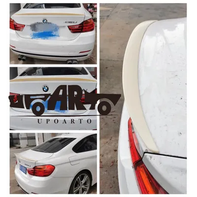 Lotka Lip Spoiler Gloss Black BMW 4 F32 2013-2020