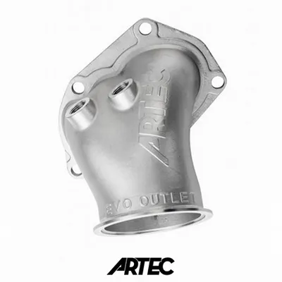 Mitsubishi Lancer Evo 4-9 4G63 3.5” Cast Outlet O2 Housing Dump Pipe