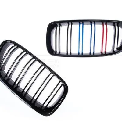 Grill nerki bmw f30 11-18 double line 3 kolor