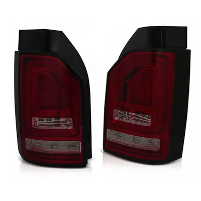 Lampy Diodowe Vw T6 2015- Red Smoke Led Bar Dts
