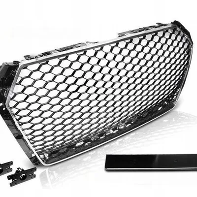 Grill atrapa sport AUDI A4 B9 15-19 chrom