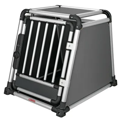Klatka transportowa PREMIUM dla zwierząt do samochodu 55 x 75 x H 62 cm