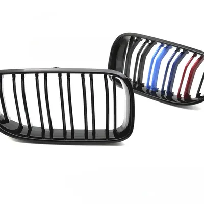 Grill BMW F12 F13 11–18 Czarny Połysk Sport Double Bar