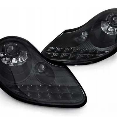 Reflektory Black Matt led PORSCHE BOXSTER 911 996