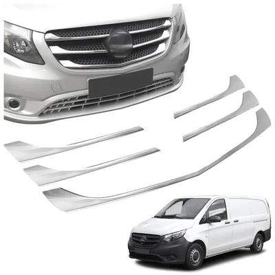 Listwy atrapy przedniej Mercedes-Benz Vito PRE-FL 2014-2019