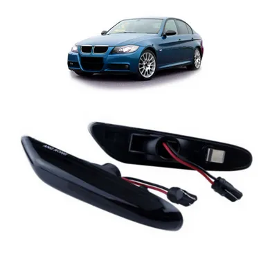 Dynamic LED Kierunkowskazy Boczne Black BMW 3 E90 E91 2004-2011