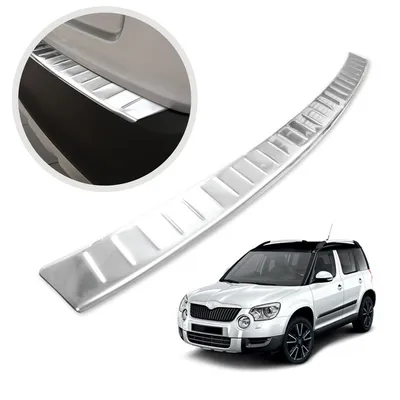 Listwa tylnego zderzaka Skoda Yeti 5L SUV I PRE-FL 2009-2013