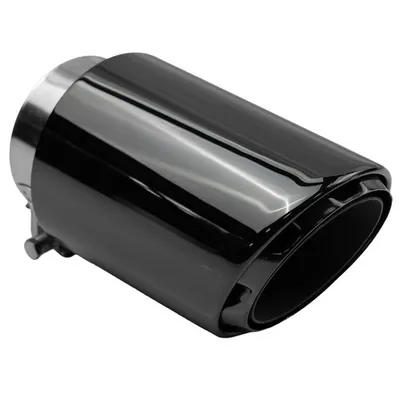 Końcówka Tłumika Typ:53 101mm wejście 76mm Black Chrome