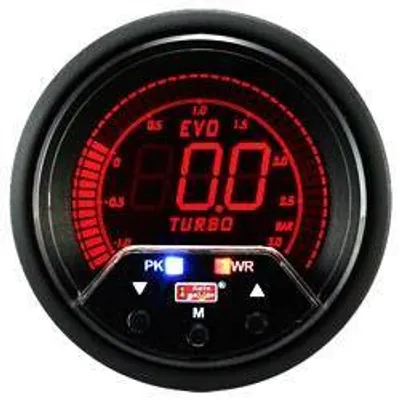 Zegar auto gauge evo peak 60mm - turbo electric -1 do 3 bar
