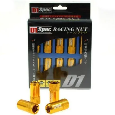 Nakrętki D1SPEC Replica HEX M12x1.5 Gold
