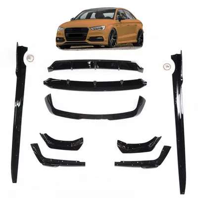 Przedni zderzak sport zestaw z grillem AUDI A3 przed liftem 2013-2016