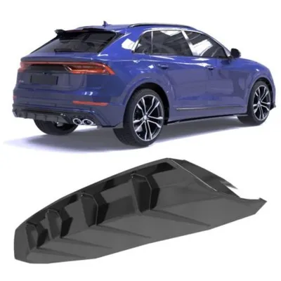 Dyfuzor tylny do audi sq8 mk1 19-23