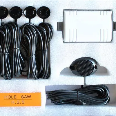 Czujniki parkowania cp7 z buzzer 4x czarny