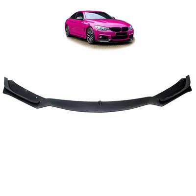 Dokładka przedniego zderzaka Matt Black BMW 4 F32 F33 F36 2013-2020