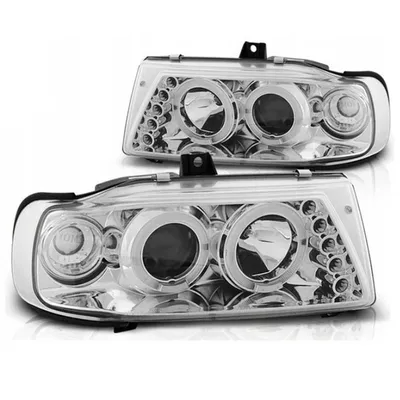 Lampy Nowe Seat Ibiza / Cordoba 93-99 Ringi Chrome
