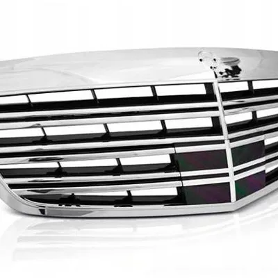 Grill Mercedes W221 09-13 S65 Amg Chrome Black